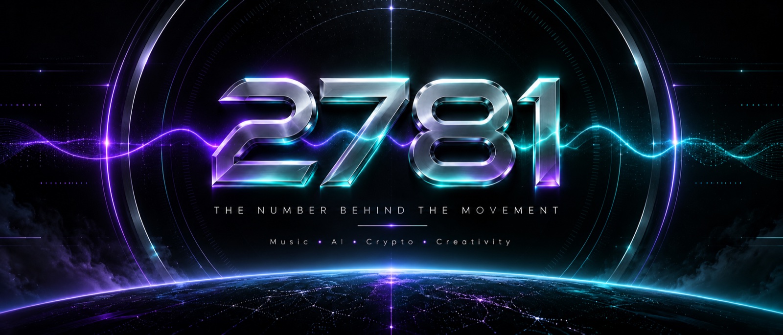 2781 — The number behind the movement. Music, AI, crypto and creativity.